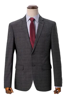 2 PIECE SUIT DARK GREY