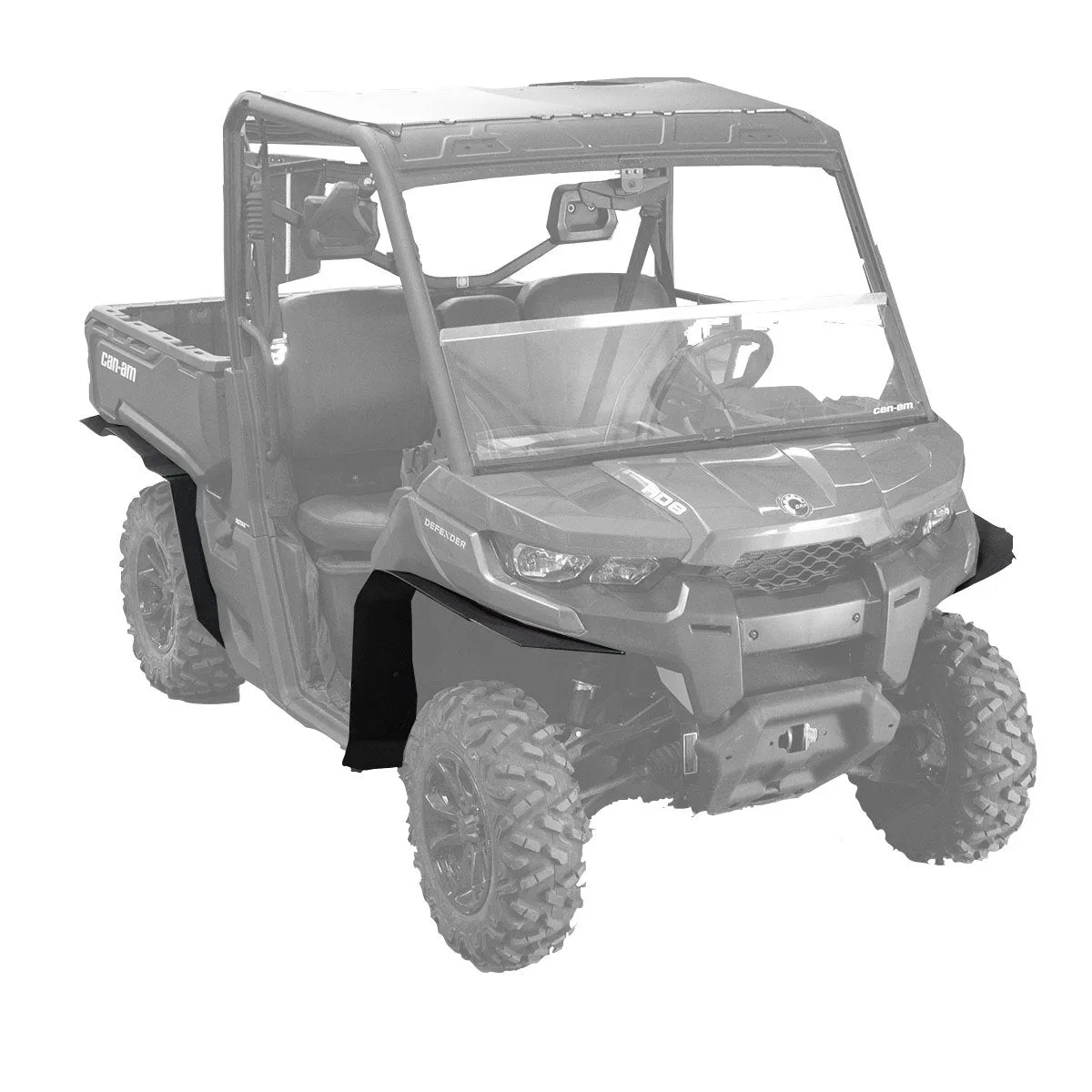 2020-2025 Can-Am Defender Fender Flares and Mud Guards (Super Max Coverage)