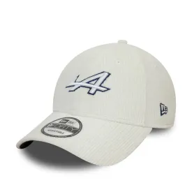 Alpine Racing A290 Beta Cord White 9FORTY Adjustable Cap