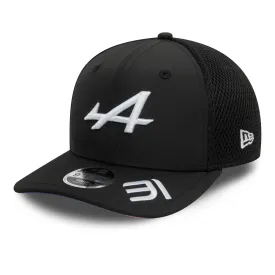 Alpine Racing Youth Esteban Ocon Black 9FIFTY Original Fit Snapback Cap