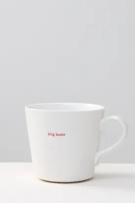 Big Boss White XL Bucket 500ml Mug