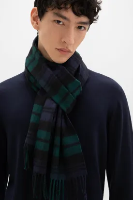 Black Watch Tartan Merino Scarf