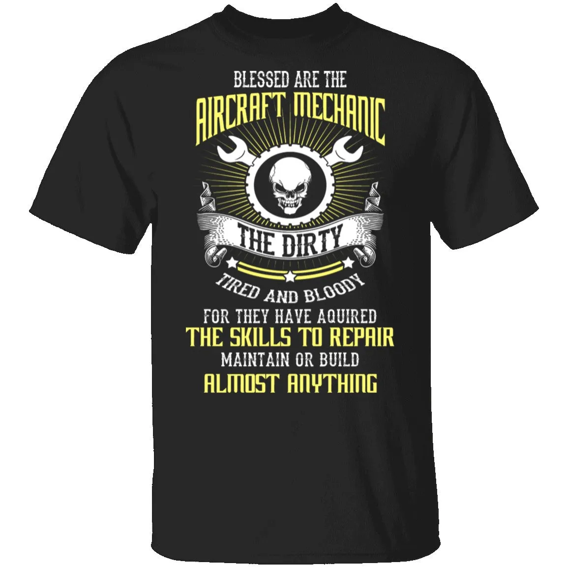 Blessed Are The Aircraft Mechanic T-Shirt