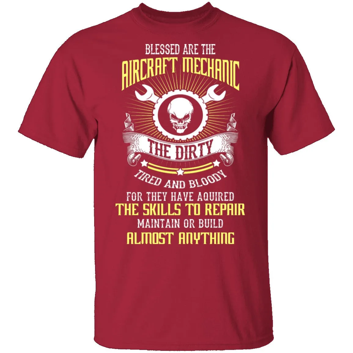 Blessed Are The Aircraft Mechanic T-Shirt