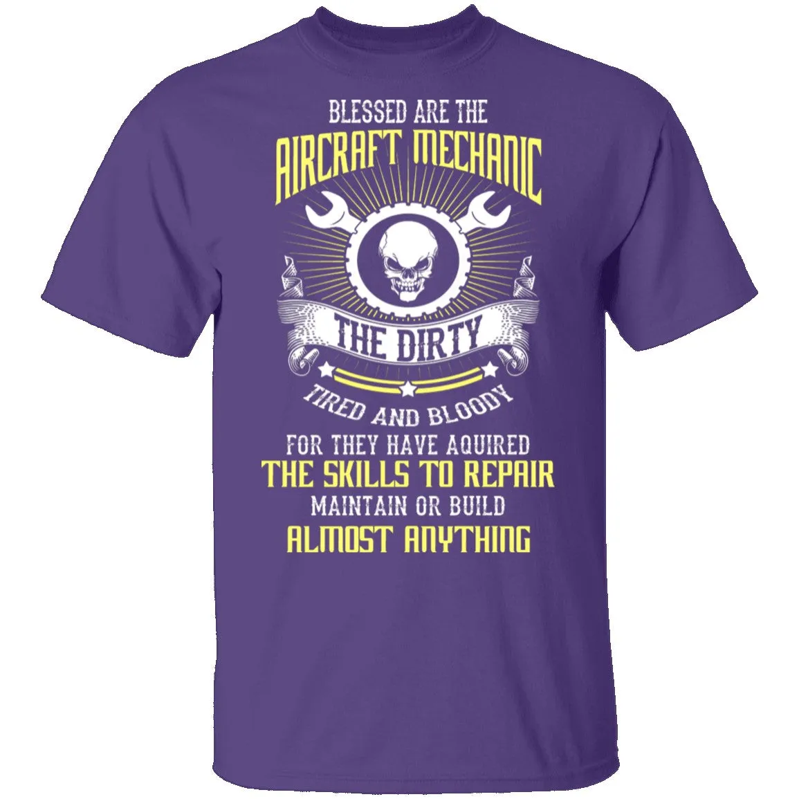 Blessed Are The Aircraft Mechanic T-Shirt