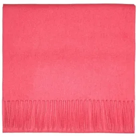 Cerise Pink Pure Lambswool Scarf