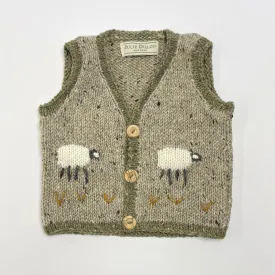 Child's knitted waistcoat - 10