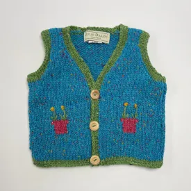 Child's knitted waistcoat - 11