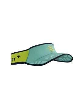 Compressport Spiderweb Ultralight Visor - Eggshell Blue/Green Sheen/Dress Blues