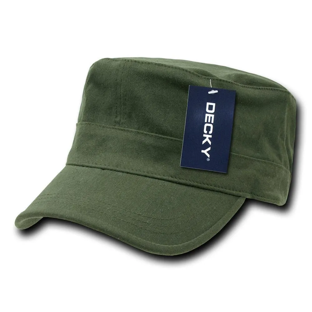 Decky 115 - Flex Cadet Cap, Military Hat