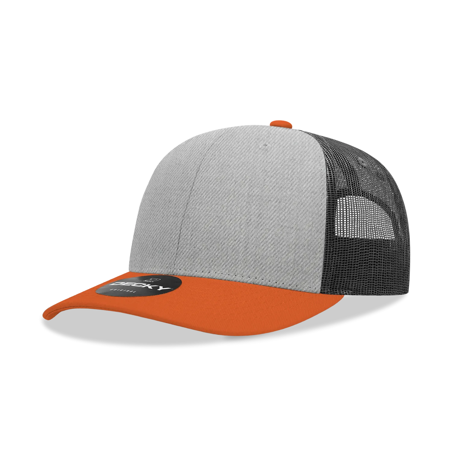 Decky 6021 - Classic Trucker Hat, Mid Pro Trucker, 6 Panel - CASE Pricing