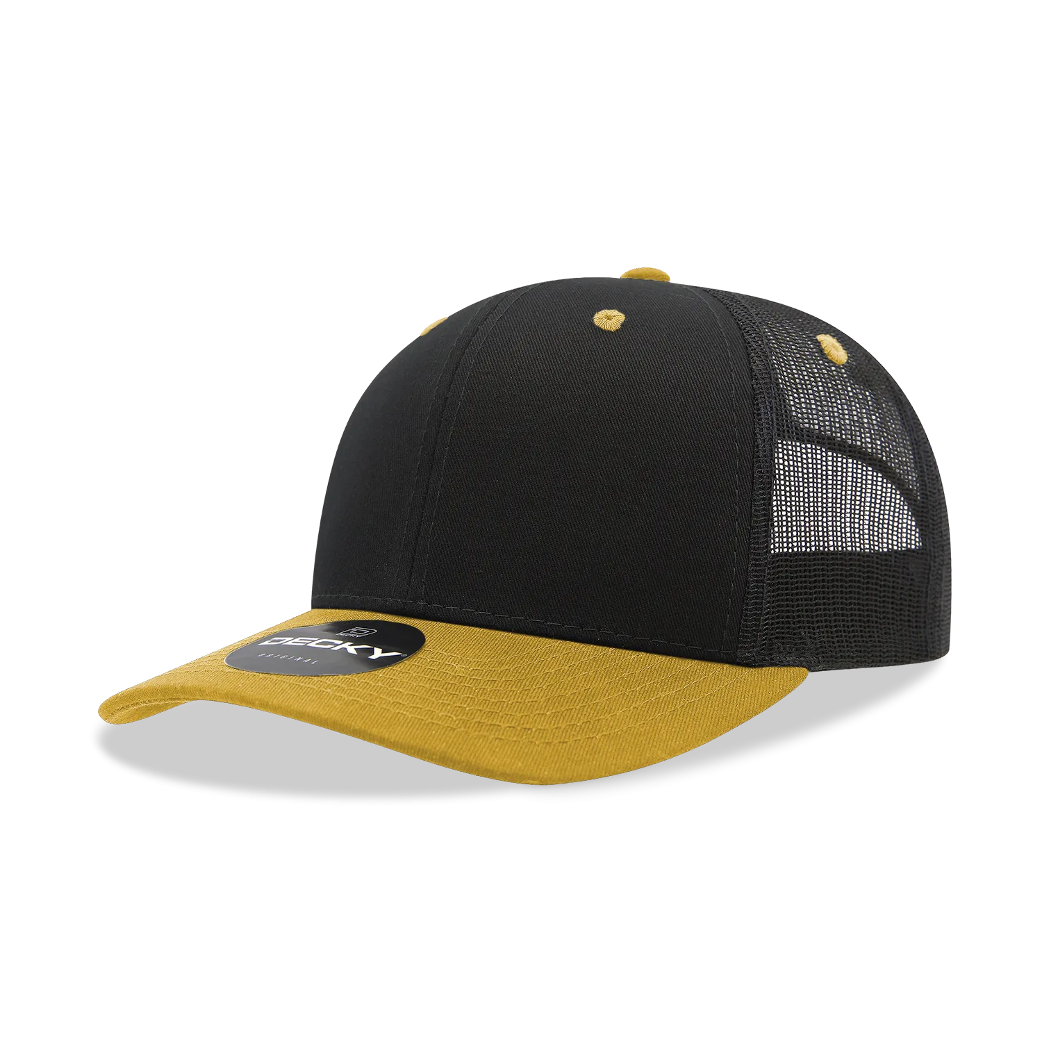 Decky 6021 - Classic Trucker Hat, Mid Pro Trucker, 6 Panel - CASE Pricing