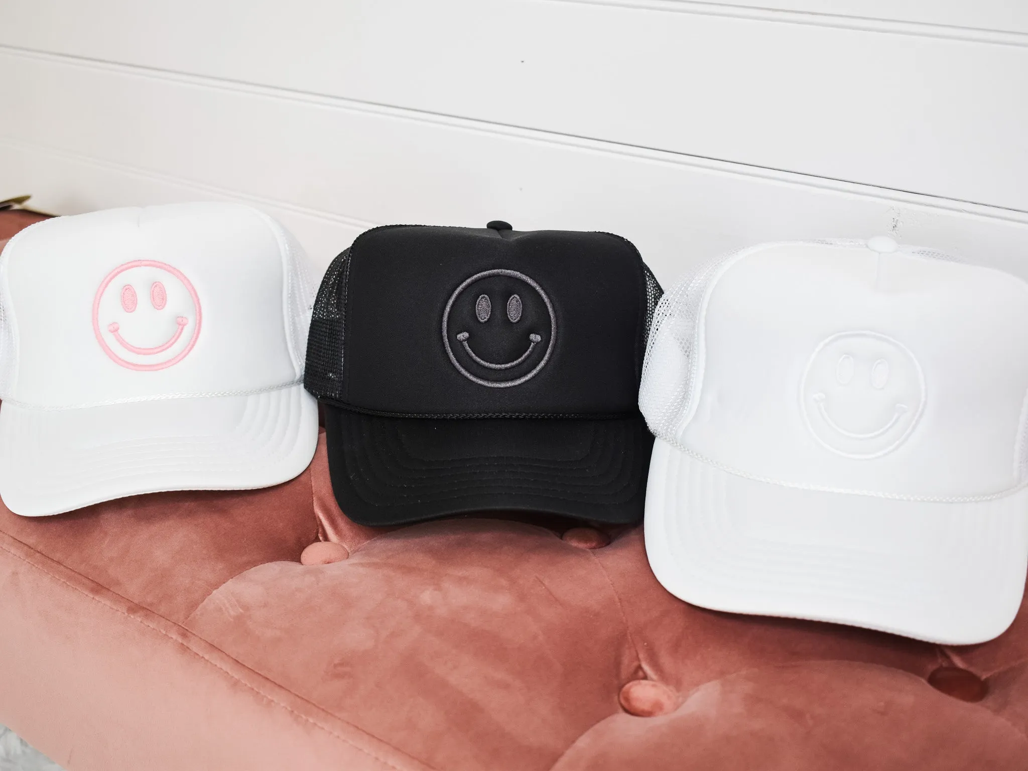 Happy Face Trucker Hat