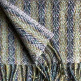 Merino lambswool woven scarf 1