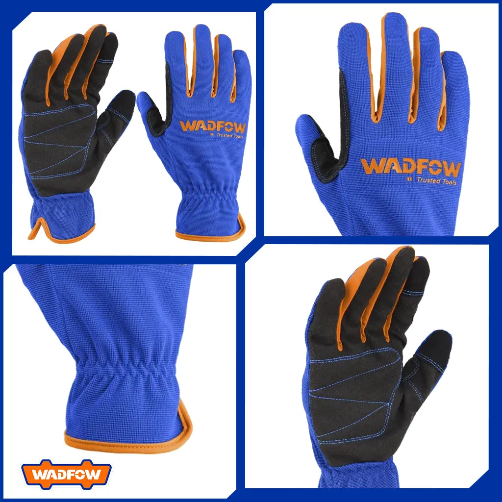 Microfiber Material Mechanic Safety Gloves XL