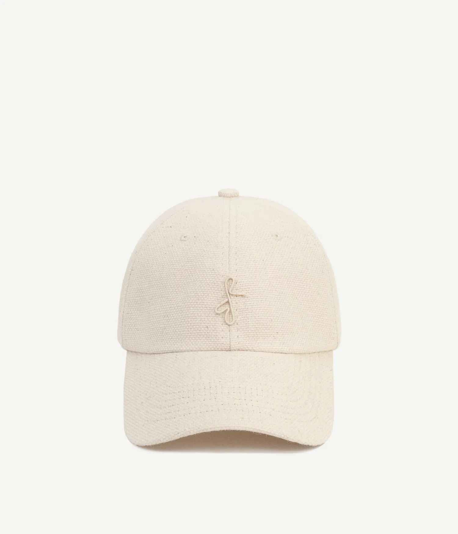 Monogram Embellished Baseball Cap