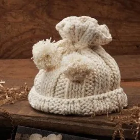 Pom-Pom Baby Hat Pattern