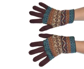 Rowan Women's Full Fingered Alpaca Gloves