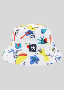 TnT Bucket Hat | White