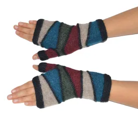 Women's Fingerless Alpaca Gloves - Kotosh